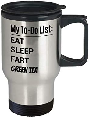ספל טיול תה ירוק - רשימת המטלות שלי - אכלו שינה נפרד תה ירוק