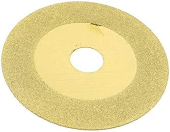 X-deree 100 ממ x 20 ממ קרמיקה עגולה קרמיקה טחינה חיתוך דיסק גוון זהב (100 ממ x 20 ממ דה מרמול רדונדו דה סרמיקה דיאמנטה פולידו דיסקו דה