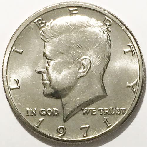 1971 P, D BU Kennedy Half Dollar Choice Uncirculated Us Mint 2 SET COIN SET