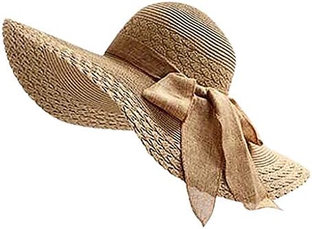 חוף קש כובעי נשים רחב ברים חוף כובע נשים צבעוני תקליטונים שמש כובע גדול ברים קש כובעי קשת בייסבול כובעים