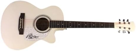 רודני אטקינס חתום על חתימה בגודל מלא גיטרה אקוסטית עם אימות ג'יימס ספנס JSA - כוכב מוזיקת ​​קאנטרי, כנות, אם אתה עובר לעזאזל, זה אמריקה,