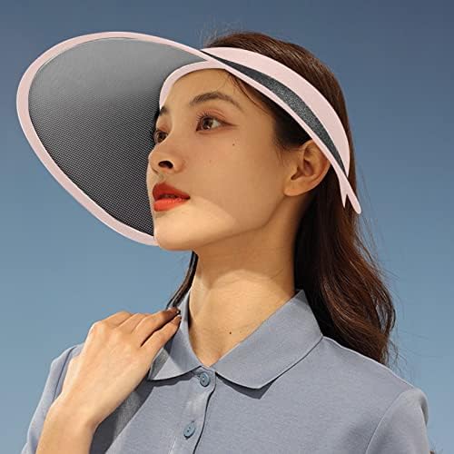 כובעי מגן שמש לנשים אריזות רחבות שחים חוף 2022 קיץ UPF50+ הגנה מגן גולף