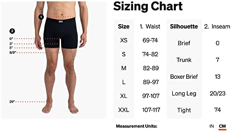 תחתוני גברים Saxx - Droptemp Cooling Cotton Boxer קצר זבוב 2pk עם תמיכה בכיס מובנית - תחתונים לגברים