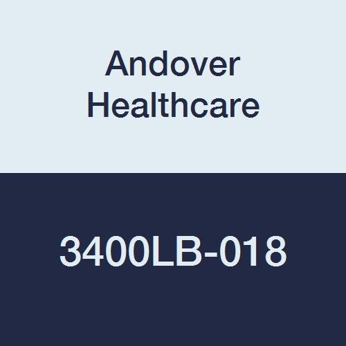 Andover Healthcare 3400LB-018 COFLEX COFLEX לא ארוג גלישה עצמית, אורך 15 ', 4 רוחב, תכלת, לטקס