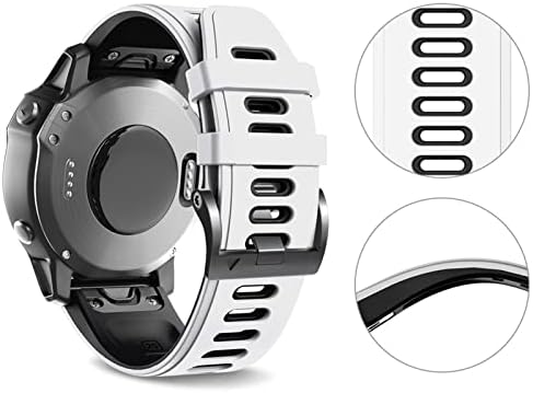 SKXMOD 26 ממ 22 ממ סיליקון מהיר שחרור מהיר רצועת כף היד עבור Garmin Fenix ​​7 7x 6x 6x Pro 5x 3 3HR EasyFit Watchband for Garmin Fenix