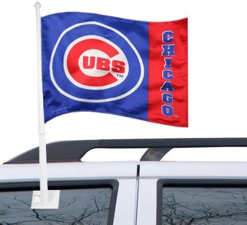 MLB דגל Cubs Cubs Royal Blue Car