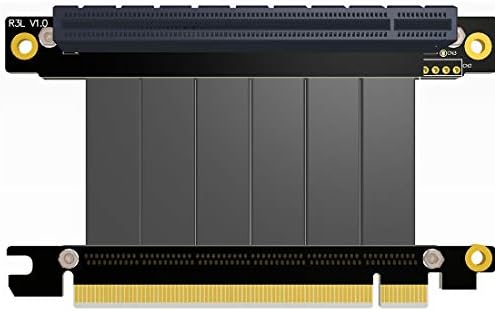 ADT-LINK PCI-E X16 עד 16X 3.0 כבל גרפי של כבל גרפי של כבלים זכר לנקבה.