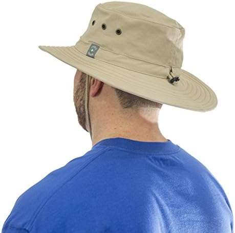מגן חרקים יוניסקס שולי כובע להגנה מפני באגים וחרקים, בד כותנה עם רצועות מתכווננות, גודל אחד