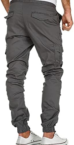 מכנסיים אתלטים של Xiaxogool, מכנסי מטען לאופנה מכנסיים אתלטי מכנסיים מכנסיים צ'ינו מכנסיים מרובי כיסים מכנסיים