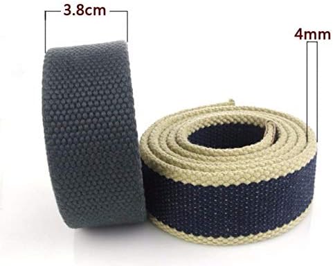 Cinturón de lona -cinturón de lona de camuflaje en blanco hebilla de aleación sólida cinturones tácticos de nylon milit