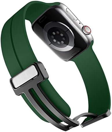 ללהקת Apple Watch 41 ממ 40 ממ 38 ממ נשים גברים, להקות IWatchs צמיד מגנטי סיליקון צמיד ספורט צמיד עבור Apple Watch Series 8 7 SERS SE 2ND