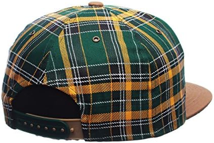 זפיר כובע סנאפבק משובץ גאלי-שטר שטוח של רשות העתיקות, כובע בייסבול מתכוונן בגודל אחד