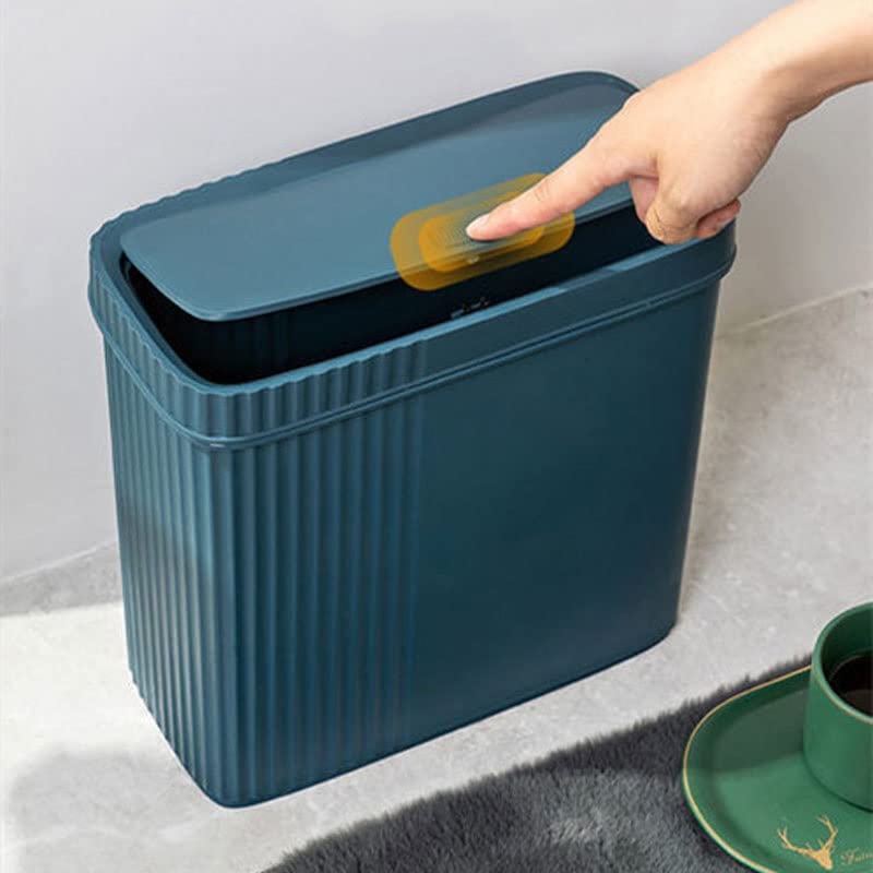 Genigw מטבח זבל פח עם מכסה אמבטיה זבל חכם פח אשפה מיחזור סל מיכל פח אוטומטי