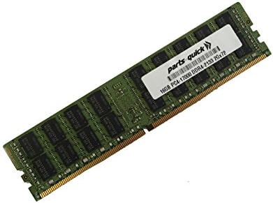 חלקים-זיכרון של 16 ג'יגה-בייט עבור Dell PowerEdge R930 DDR4 PC4-17000 2133 MHz RDIMM RAM