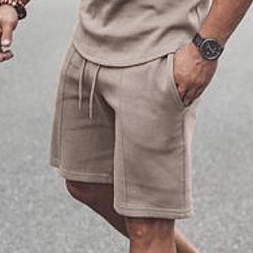 חליפת ספורט לחולצת טריקו לגברים ומכנסיים קצרים סט דו חלקים סטריקט שרוול קצר חולצה מזדמנים תלבושות מכנסיים קצרים