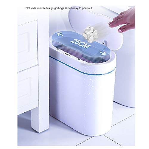 Wenlii חיישן חכם פח אשפה אוטומטית אוטומטית אמבטיה ביתית אטומה אטומה למים צרים תפר חיישן תפר