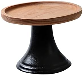 עץ עוגת מייצג קינוח שולחן רב שימוש חווה סגנון דקורטיבי עץ הגשת מגש עוגת דוכן הכן עבור סיום חג, עגול