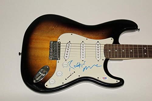 רובי רוברטסון חתם על חתימות פנדר פנדר גיטרה חשמלית - הלהקה PSA