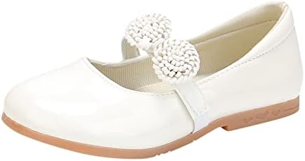ילדי נעלי עור לבן נעלי בנות נסיכת נעליים אחת נעלי ביצועים פעוט שמלת נעלי בנות