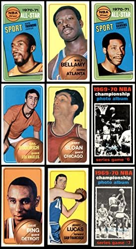 1970-71 Topps כדורסל סט שלם EX/MT+