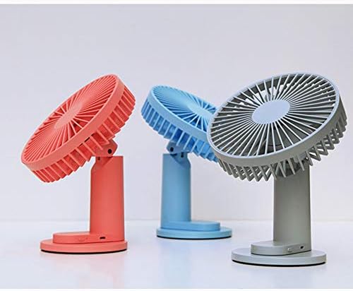 Qwezxc Clip Clip Fan Fan Fan, מאוורר שולחן עבודה של Office, Mini Mini Portible Silent, אבקת כתום