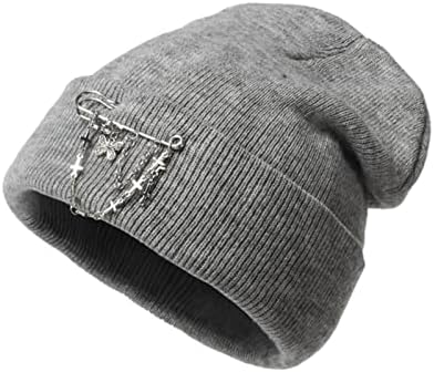 כובע Manhong לקשט 2021 כובעים למבוגרים ניטרליים סרוגים צמר חורפי חם שמור על כובע בייסבול חיצוני עם בייסבול