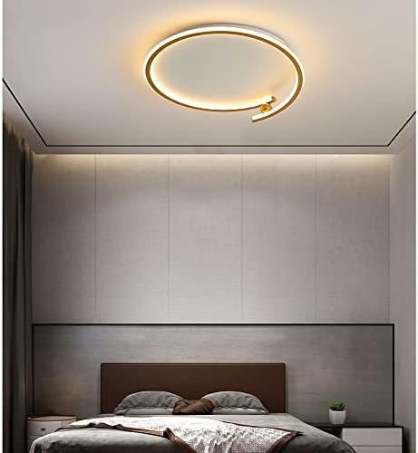 אורות תקרה של אומון, מנורת תקרה עגולה של זהב, אור מודרני של אור ברזל אור אמנות, אור תקרה, מתקן תאורת תקרה משטח למטבח לחדר שינה כניסה לסלון/50