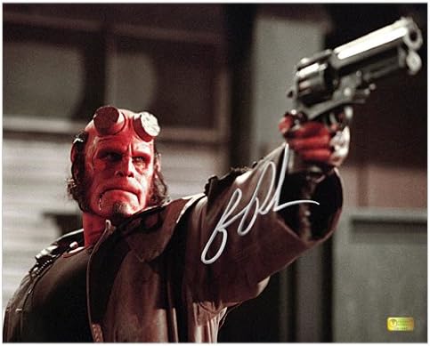 רון פרלמן חיצה חתימה 8x10 צילום קרב שומרוני Hellboy