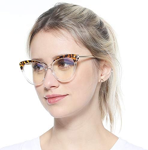 מסגרת משקפיים מודרנית זכוכית קריאת עין חתול גדולה במיוחד