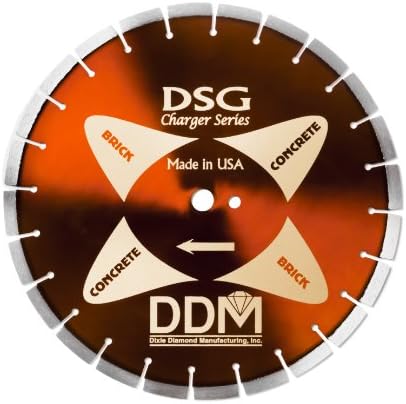ייצור DIXIE יהלום DSG20140 להב בטון מרפא ציון סטנדרטי לחיתוך יבש/רטוב, 20 אינץ 'x 0.140 אינץ' x 1 אינץ '