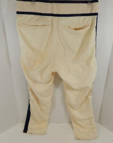 1988 יוסטון אסטרוס מארק ביילי 6 משחק משמש למכנסיים לבנים 37-38 DP27327 - משחק משומש מכנסי MLB